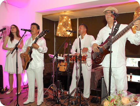CUARTETO::SABOR LATINO Latin band boeken | SABOR LATINO kwartet voor uw bruiloft, bedrijfsfeest, latin live muziek / Salsa band/